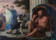 unknow artist Oil painting of Diogenes by Pugons Spain oil painting artist